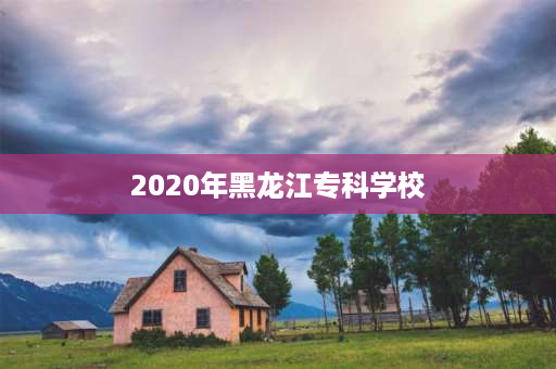 2020年黑龙江专科学校 哈尔滨专科学校排行榜？