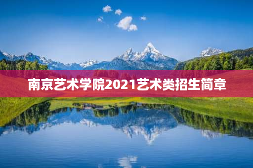 南京艺术学院2021艺术类招生简章 南京市江宁区老年大学2022年招生简章？